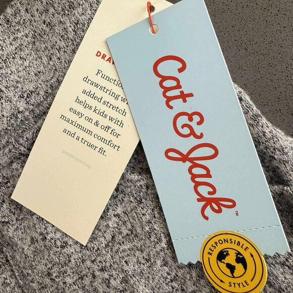 Kid's Leggings, Cat & Jack, Size Medium, Gray - Picture 9 of 10